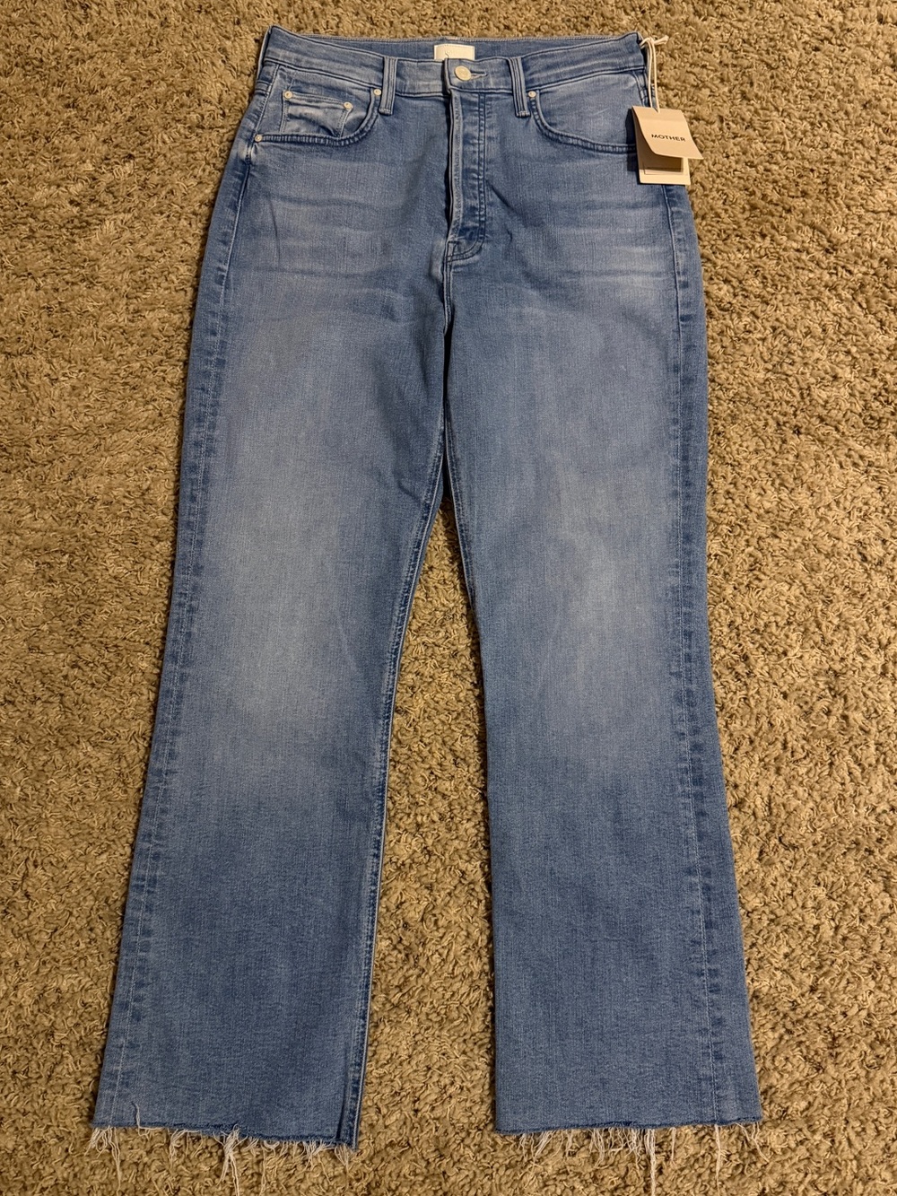 MOTHER The Tripper Ankle Fray Jean NWT - Picture 3 of 3